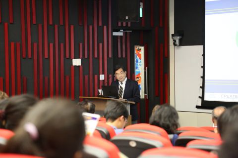 BEARS Director Masayoshi Tomizuka kicked off the SinBerBEST Mini Symposium